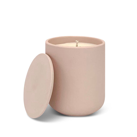 Tonka Bean & Patchouli Ceramic Candle with Lid