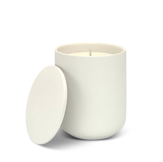 Shiso, Vetiver & Frankincense Ceramic Candle with Lid